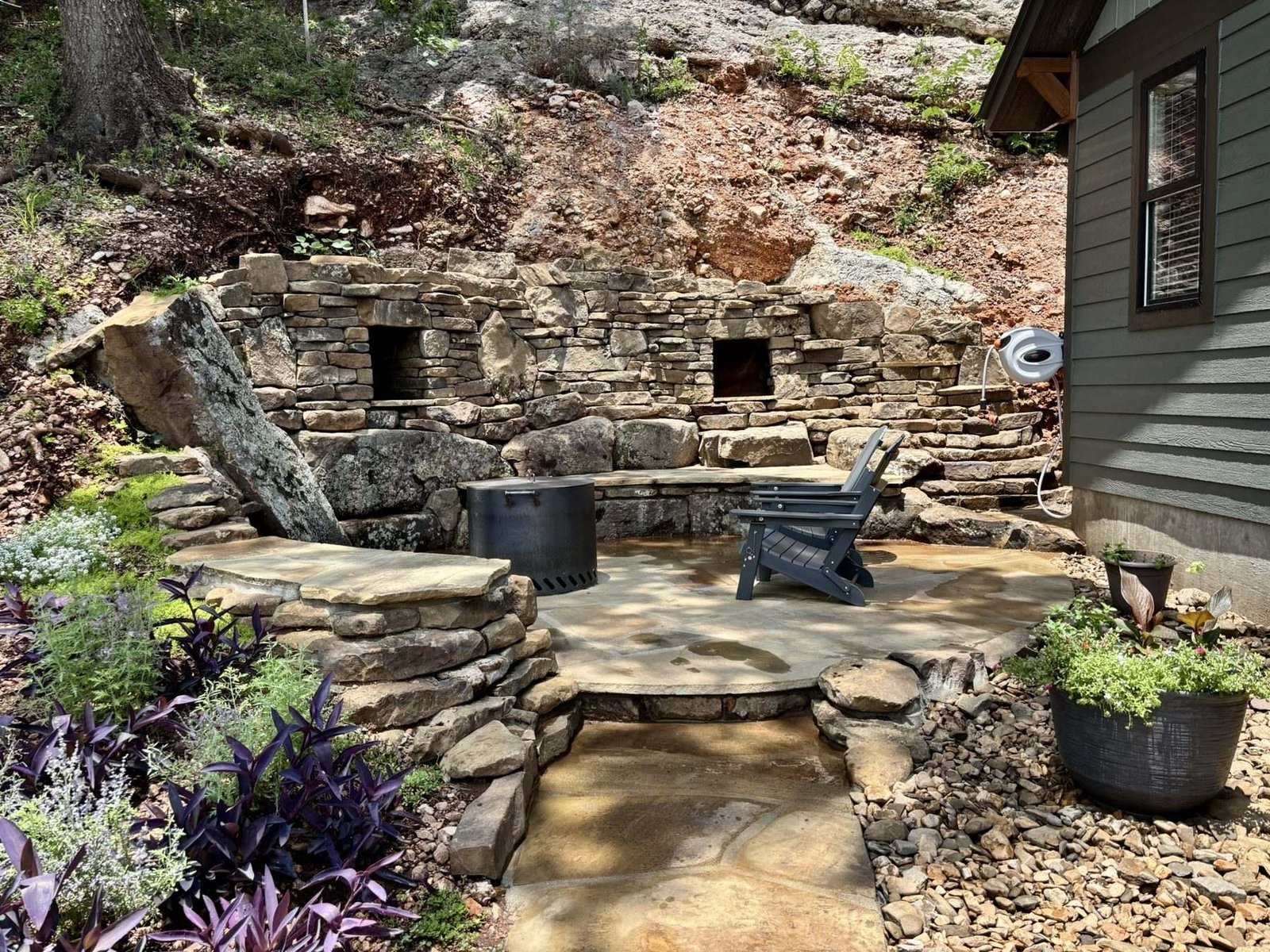 The firepit terrace